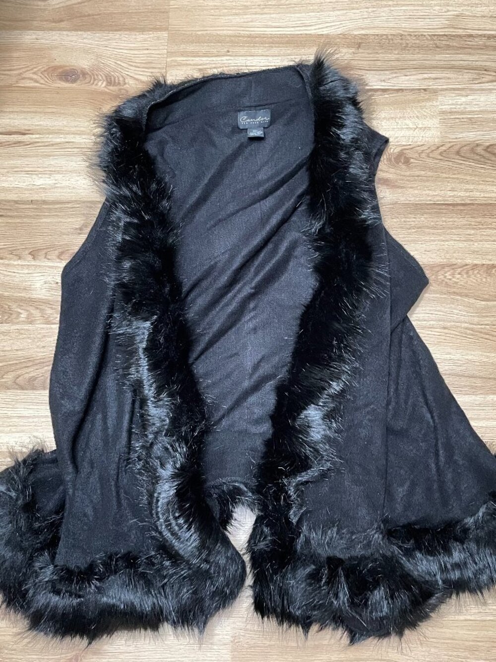 fur cardigan
